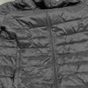 Amazon Essentials Men's Lightweight Water-Resistant Packable Hooded Puffer Jacket (Medium, Black)