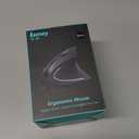 Ergonomic Mouse, LEKVEY Vertical Wireless Mouse - Rechargeable 2.4G Optical Vertical Mice : 3 Adjustable DPI 800/1200/1600 Levels 6 Buttons, for Laptop, Mac, PC, Computer, Desktop, Notebook etc, Black