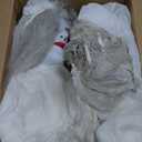 Haunted Hill Farm Life-Size 5.7-Ft Scary Ghost Bride, Halloween Animatronic with Touch Activated Lights and Sound, Battery Operated Indoor or Covered Outdoor Decorations, Creepy Prop