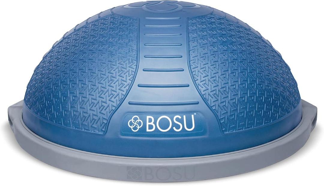 Bosu Pro NexGen 25IN Home Fitness Exercise Gym Balance Trainer with Pump, Blue