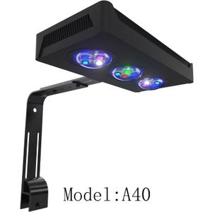 45W Full Spectrum Reef LED Light for SPS/LPS Corals  Dimmable Aquarium Light with Sunrise, Sunset & Moonlight Modes  Perfect for Saltwater & Nano Reef Tanks (10-24 Inch, up to 40 Gallons)