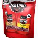 Jack Link's Beef Jerky Variety Pack - Original and Teriyaki - (9 Pack) 1.25 oz Bag - Ready to Eat Protein Snacks - 13g Protein per Serving - Made with 100% Real Beef (EXP 10/22/27)