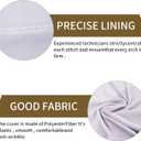 50Pcs White Washable Removable Universal for Wedding Party Dining Banquet Polyester Spandex Stretch Slipcovers Chair Covers