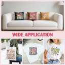 Teacher DTF Transfers Ready to Press - 20 Sheets Last Day of School Iron on Transfers Stickers Back to School T-Shirts Pink Bow Iron on Decals Patches for Backpacks Jeans DIY Costume