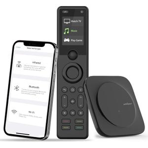 SofaBaton X1S Universal Remote with Hub, Universal Remote Control with One Touch Activities, Customize SofaBaton APP, Compatible with 60 Devices, Compatible with Alexa Google Assistant, Raise to Wake