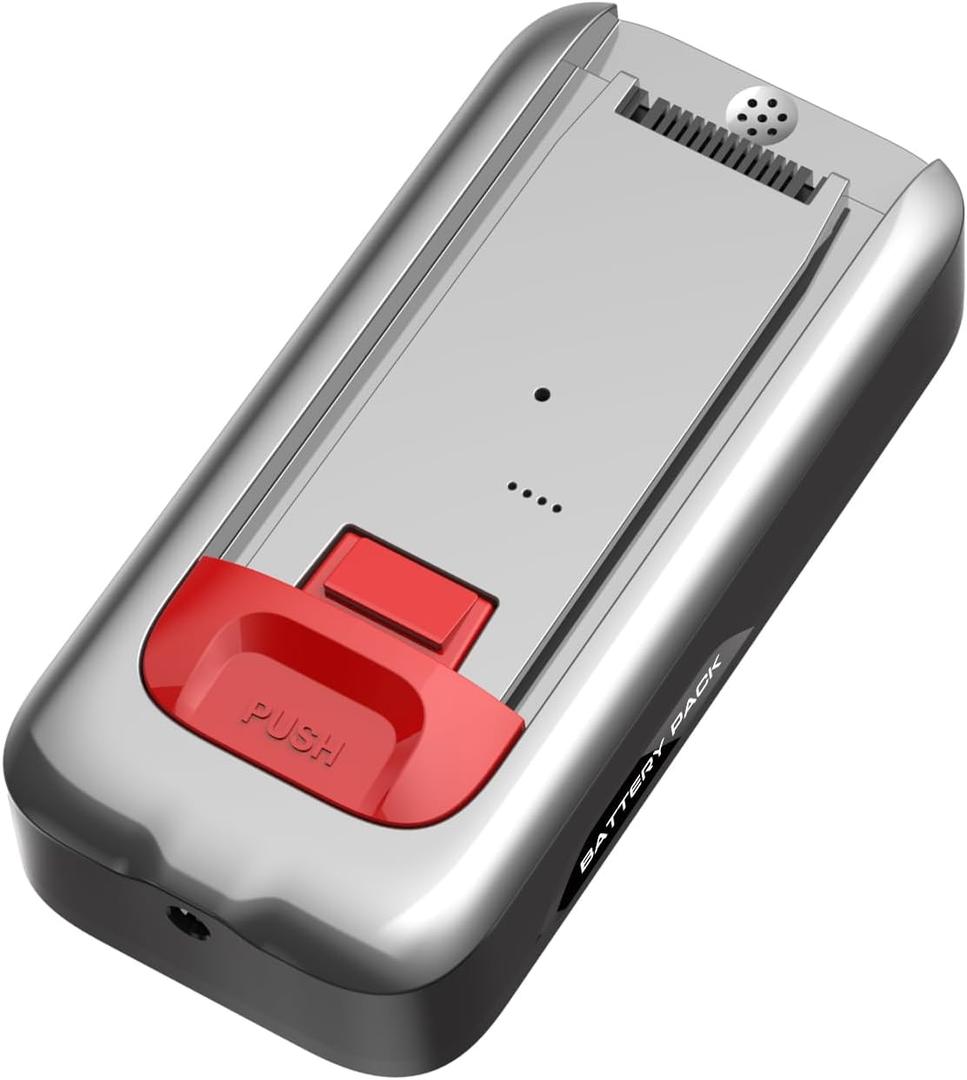 Replacement Battery TV106S Cordless Vacuum Cleaner, 6 * 2600mAh, Up to 50 Minutes Runtime