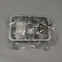 304 Stainless Steel Ice Cube Trays with Easy Release Lever, 6-Cube Large Ice Cube Molds, DIY Metal Ice Cube Trays with Divider, 7.1 x 5 x 2 in for Whiskey Cocktails, Beverages