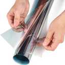 XhuangTech Window Tint for Cars, 78% VLT Chameleon Red Car Tints for Window, Blocks UV/IR Rays, Heat & Glare, Privacy Protection Adhesive Window Film for Windshield, Rear & Side Windows (30In x 10FT)