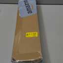 TONIAL Curtain Rods for Windows 48 to 84 Inch(4 to 7 ft), Telescoping Splicing 3/4 Single Rods 32 to 86 Inch(2.6 to 7.2 ft) Decorative Drapery Rod with Translucent Diamond Finial, Black