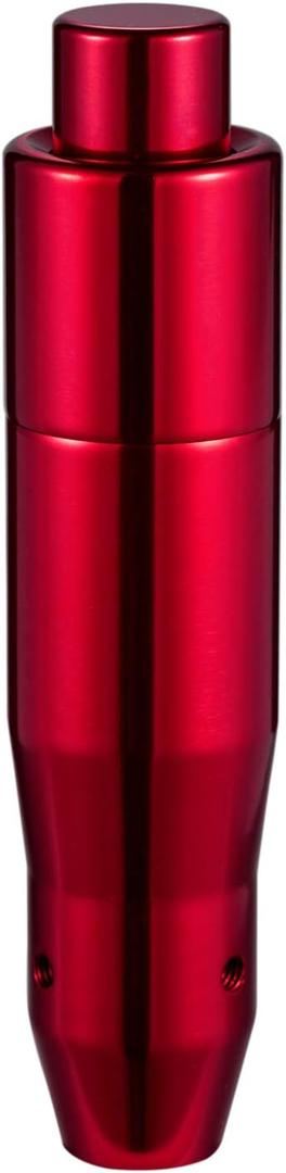 Automatic Shift Knob with Push Button Shifter Gear Stick Shifting Lever Aluminum Alloy Transmissions Fit Most Cars Truck SUV Vehicles (Red)