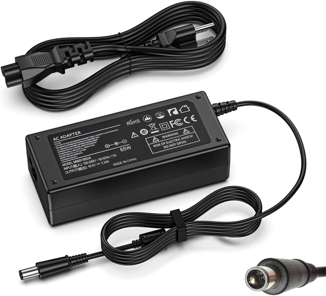 65W 7.4mm Tip for Dell Latitude 3190 7470 5580 7280 LA65NS2-01 E5570 E7450 E6430 E6410 E6440 E7440 E7470 E5440 E5470 E7240 Chromebook 11 3180 3189 3120 Inspiron 15 3542 3521 N5050 Laptop Power Supply
