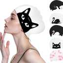 Large Swim Cap for Women Men, Swimming Caps for Long Hair Adults Youths,Silicone Swim Hats Bathing Caps to Keep Hair Dry