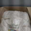 Exclusivo Mezcla King Size Fleece Blanket for Bed, 90x104 Inches Stylish Jacquard Velvet Soft Blanket, Fuzzy Cozy Lightweight for Winter, Ivory