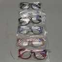 CCVOO Mix & Match Reading Glasses for Women - Lightweight, Comfortable Fit, Clear Vision - Blue Light Blocking (6 Pack Mix), +2.0