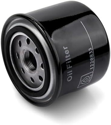 122-0833 Oil Filter, Replacement for Cummins 1220833, Compatible with Onan HDKAH,HDKAJ,HDKAK Model Generators (1 pack)