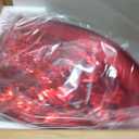 Left Driver Side Tail Light Fit for 2006 2007 Honda Accord LX EX EXL Sedan 4-Door Rear Lamp Assembly Red Lens and Housing W/Bulb W/O Unit Module LH 33551SDAA32 HO2818130