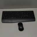 seenda Wireless Bluetooth Keyboard and Mouse Combo, COE200 Ergonomic Wireless Keyboard Mouse with Wrist Rest, Multi-Device Connection, Full-Size, Compatible for Computer/Laptop/Mac/MacBook, Black