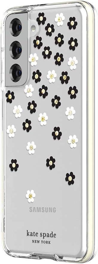 Kate Spade Defensive Hardshell Case for Galaxy S21 & S21 5G - Scattered Flowers