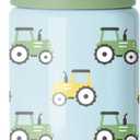 Simple Modern Kids Summit Water Bottle with Straw Lid | 14oz Stainless Steel Cup Insulated Tumbler for Toddlers, School | Tractor Fun