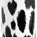 kate spade new york Insulated Tumbler with Reusable Straw, Leopard Print 24 Ounce Acrylic Travel Cup with Lid, Modern Leopard