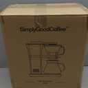 KRUPS Essential Brewer 8 Cup Drip Coffee Maker Machine, SCA-Certified, Blooming Technology, Barista-Quality, Pour Over Coffee Machine, Easy to Clean, Stainless Steel Design, Silver