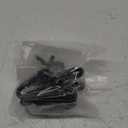 Dog Collar Extra Links Designed for Training Collars (4 Pack) Steel Chrome Plated Dog Training Collar Links (4.00mm, Black)