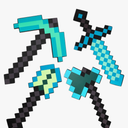 4 Pack Kids Game Role-Play Toy Weapon Set-Sword Axe Pickaxe and Shovel,Perfect Toy Weapons Gift for Halloween Christmas and Parties