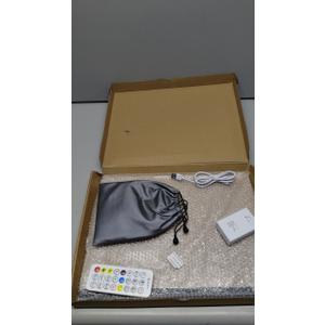 LED Drawing Board for Kids 14.1"x10.9" LED Note Board with Remote,Neon Colors-Includes Battery Pack and 7 Markers-Light-Up Dry Erase Board Glow Message Memo Writing Board for Home/Office/Gifts