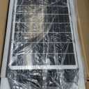 Gefolly SL-9000W Solar Street Light Outdoor, Wide Angle Commercial Parking Lot Light Flood Security Dusk to Dawn 6500K IP67 with Motion Sensor Lamp for Garden, Basketball Court