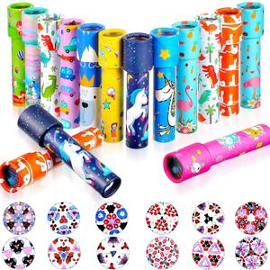 15 Pcs Classic Kaleidoscopes Kids Birthday Party Favor Old Fashioned Vintage Educational Toys Stocking Stuffers Goodie Bag Fillers for Classroom School Return Gifts Carnival Prizes(Lovely Style), Medium, Small