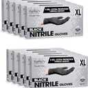 ForPro Disposable Nitrile Gloves, Chemical Resistant, Powder-Free, Latex-Free, Non-Sterile, Food Safe, 4 Mil
