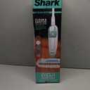 Shark Steam Mop with 2 Machine Washable Dirt Grip Pads, Removable Water Tank, Lightweight, Steam Cleaner for sealed Hard Floors, Marble, Stone, Hardwood, Tile, Laminate, White/Seafoam, S1000