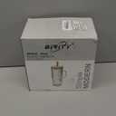 Birity 24oz Ribbed Glass Cup with Lids and Straws,2Pack Glass Tumbler with Handle,Reusable lced Coffee Cups with lids-Glass Cups with Lids,Mason Jar Cup for Smoothie,Coffee,Juice,Water,Tea,Travel Mug