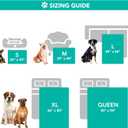 PetAmi Waterproof Dog Blanket, Leakproof XL Pet Blanket for Large Dogs, Furniture Sofa Couch Cover Protector, Fleece Cat Throw for Bed Crate Kennel, Reversible Washable Soft Plush, Twin 60x80 Gray
