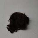 LeMarnia 70s Mens Wigs Brown Short Wavy Shaggy Wig Cosplay Halloween Costume Wigs+Wig Cap