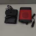 2 Pcs 12V 150W Portable Car Heater Defroster 2 in 1 Modes Automobile Windscreen Fan Heating and Cooling Windshield Fan Defroster Demister with Plug into Cigarette Lighter (Red)