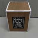 WelDesine Prescription Whiskey Glass, Funny Rocks Glass & Bourbon Barrel Set for Brother Boyfriend Father Husband Coworker on Christmas & Birthday, White Elephant Cool Gag Gifts for Men