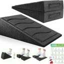 Slant Board for Calf Stretching, 5 Adjustable Angles Incline Board for Squat Wedge, 480 lbs Weight Capacity Calf Stretch Yoga Foam Wedge for Exercise, Squat, Ankle Mobility & Physical Therapy