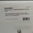 Widescreen LCD Monitor Blackout Privacy Filter