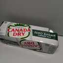 Canada Dry Zero Sugar Ginger Ale Soda, 12 fl oz cans, 12 pack