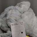 WOOMER Heated Blanket Throw 50" x 60", Electric Blanket Throw with 4 Heating Levels & 4H Auto Off, ETL Certified, Marble Blue Double-Sided Faux Fur, Over-Heat Protect, Machine Washable