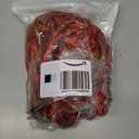 Geosar Christmas Door Cabinet Ribbon Bows Large Red Christmas Gold Glitter Wreath Bows Decorations for Front Door Xmas Tree Fireplace Festival Wrapping Holiday Party Supplies 14 x 6.6 ft