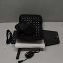 Red Light Therapy for Face Body, 2-in-1 Red Light Panel Device with Belt, 660nm & 850nm Near Infrared Light Therapy Lamp with Remote Control, 5 Adjustable Brightness & Timer, Gift for Women Men (Black)