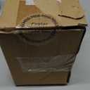 Blue Glass Foaming Soap Dispenser, Bathroom Refillable 10 Oz Foam Hand Soap Dispenser, Vintage Lotion Shampoo Container Gold Large Pump Bottle for Bathroom Countertop and Kitchen Decor