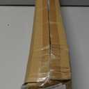 CorkLatta Matte Silver Shower Curtain Rod,1 Inch Diameter Stainless Steel Adjustable Spring Tension Rods 32 to 80",with Holders,Anti-Slip,Curtain Rods No Drilling(1 Pack)