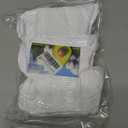 Women Crew Socks Casual Athletic Gym Running Cozy Cotton Calf Socks For Women 3-6 Pack Size 5-11 (White, S)