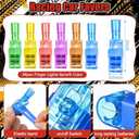 Capoda 36 Pack Race Car Party Favors LED Finger Lights Glow in The Dark Rings with racing Car, Checkered Flag & Helmet Projections, Birthday Goodie Bag Stuffers, Piata Fillers, Classroom Prizes