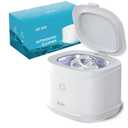 BCOM Retainer Cleaner, Ultrasonic Retainer Cleaner Machine 46kHz, Professional Portable Jewelry Cleaner for Dental Retainer, Mouth Guard, Ring, Jewelry, Easy Operation Removes Stains in 5 Mins