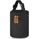Accmor Breastmilk Cooler Bag, Insulated Baby Bottle Cooler Tote Bags for Nursing Mom Daycare (Black)