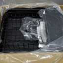 SNTD Large Dish Drying Rack - Expandable (19.3" to 29.4") Dish Rack for Kitchen Counter, Stainless Steel Dish Drainer with Utensil Holder, Pan Holder & Pot Lid Holder, Black